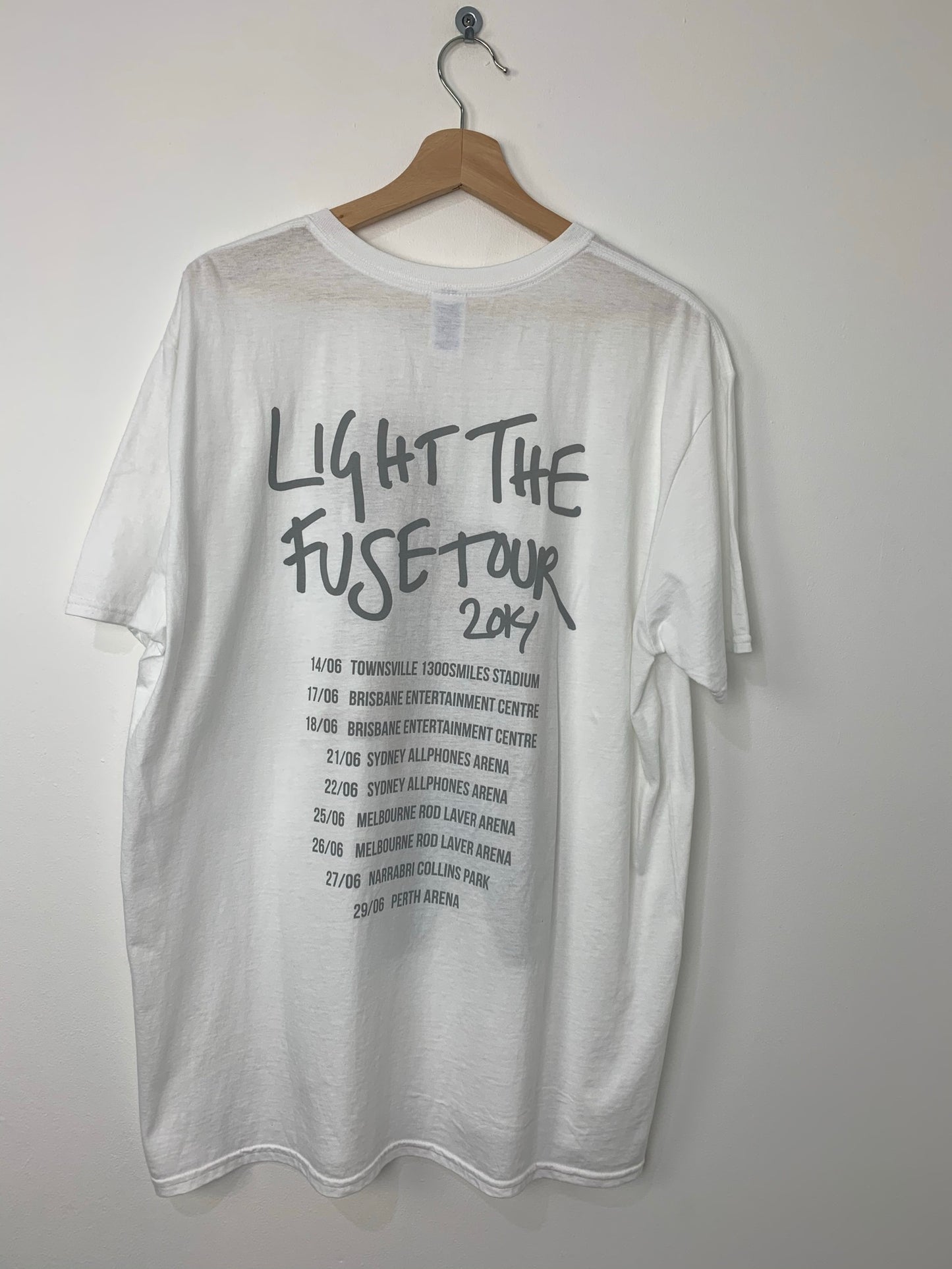 Keith Urban Light The Fuse Tour 2014 (Australia) T-Shirt
