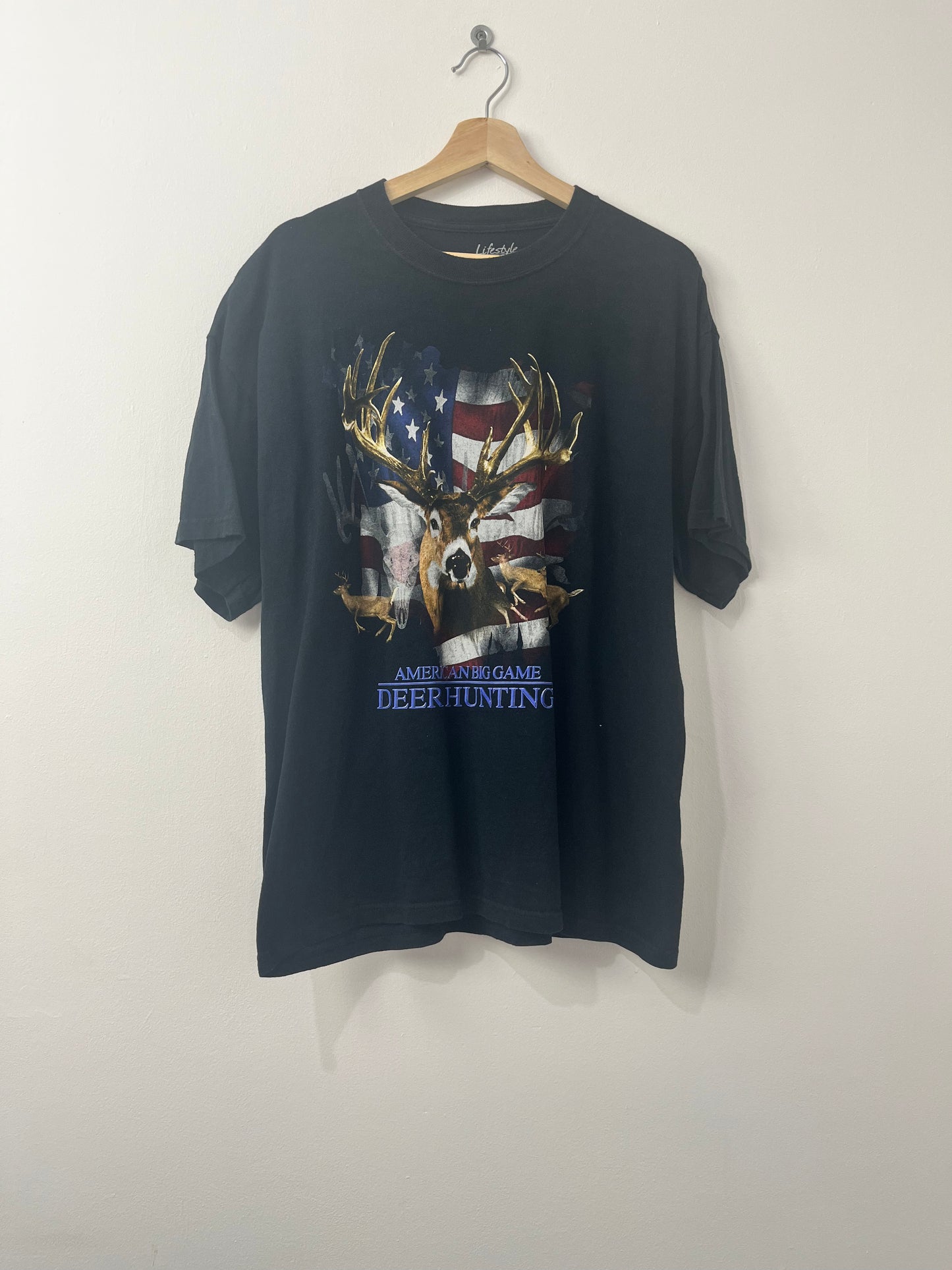 Americana Big Game Deer Hunting T Shirt