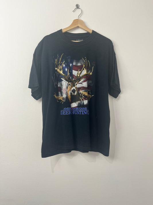 Americana Big Game Deer Hunting T Shirt