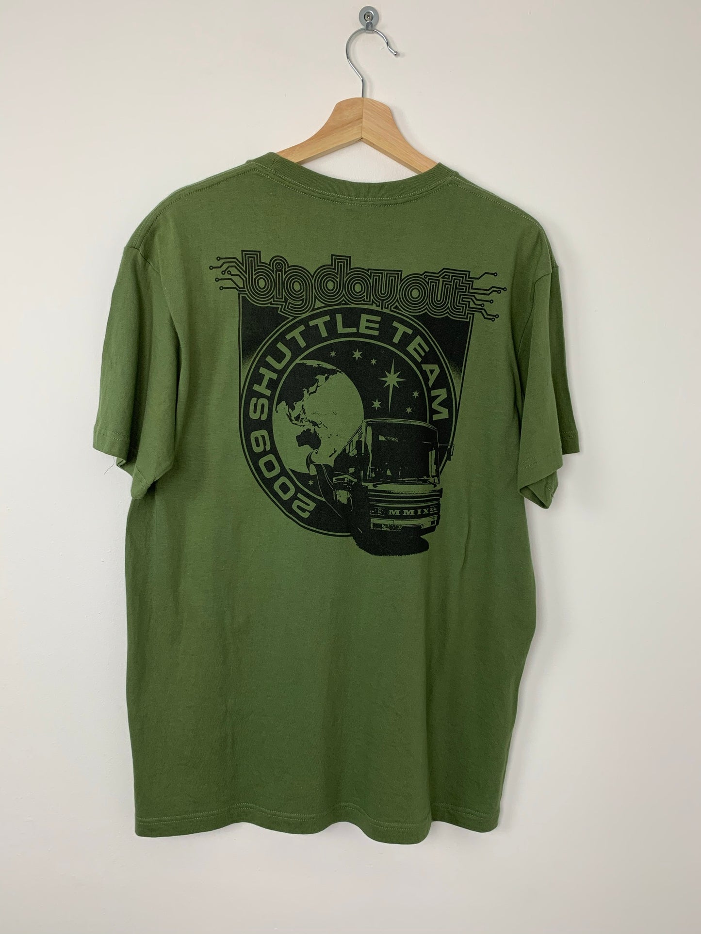 Big Day Out Shuttle Team T-Shirt (Olive)