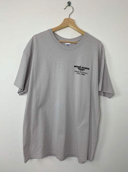 Cirque Du Soleil Michael Jackson The Immortal World Tour Local Crew T-Shirt
