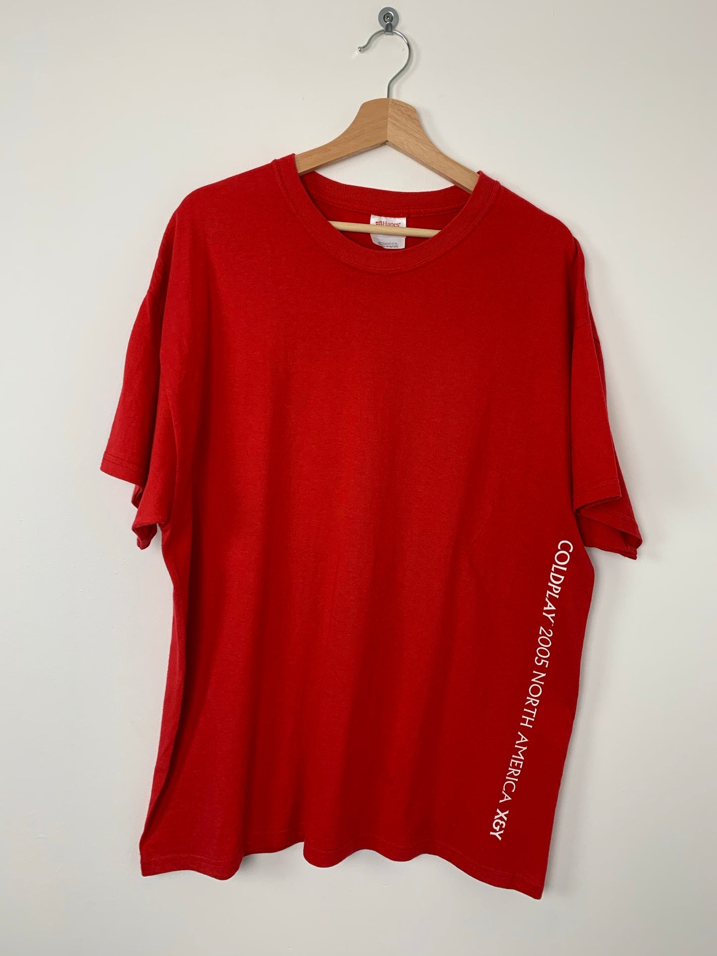 Coldplay 2005 North America X and Y Tour T-Shirt