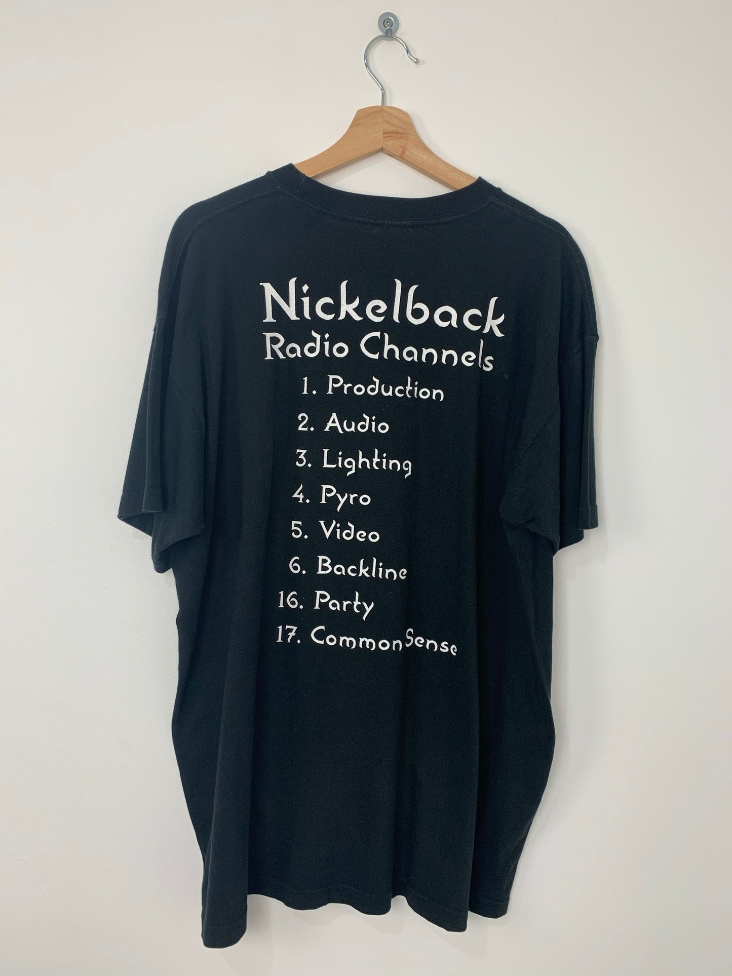 Nickelback Radio Channel Local Crew T-Shirt