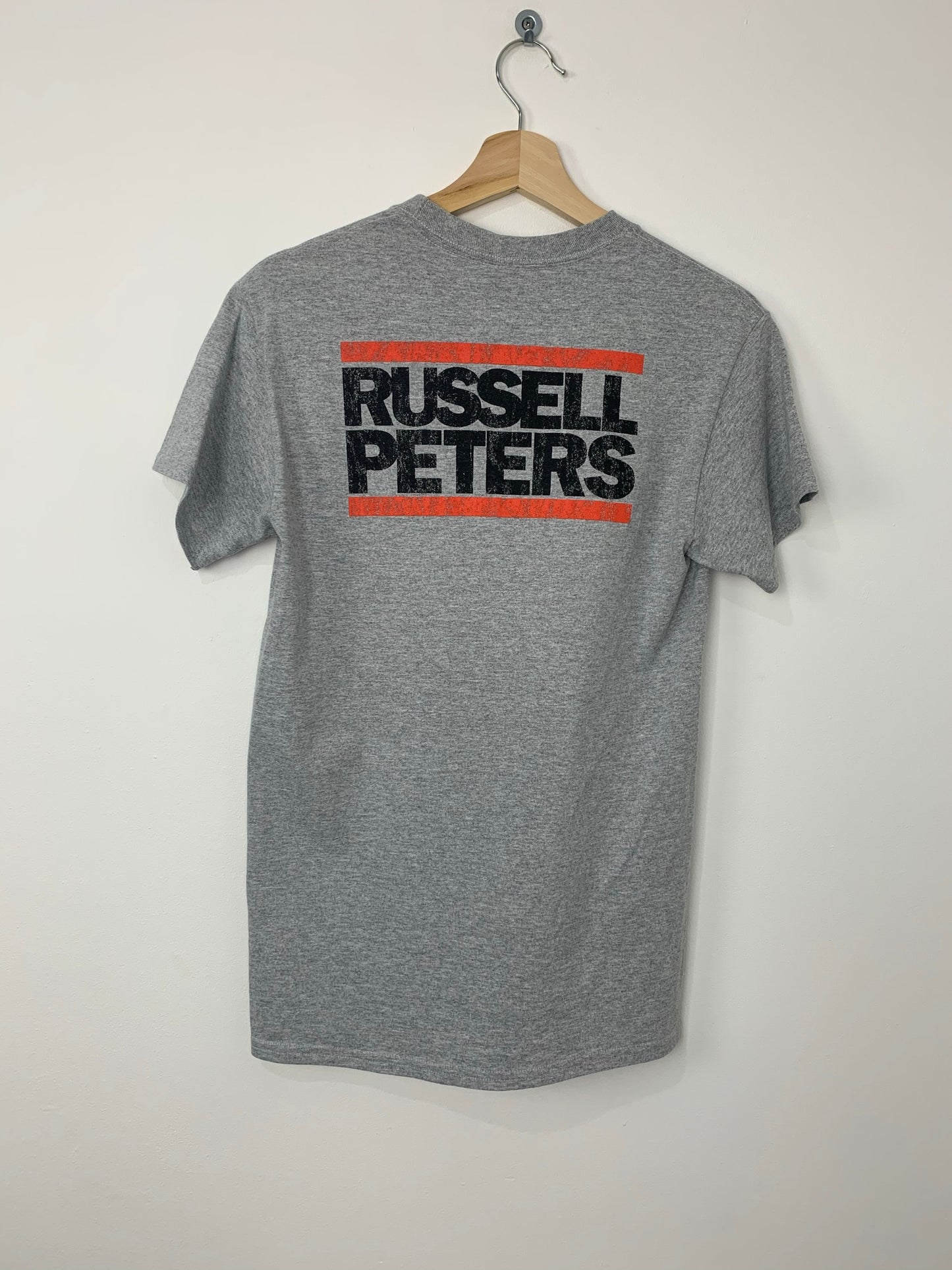 Russell Peters Be A Man T-Shirt Grey